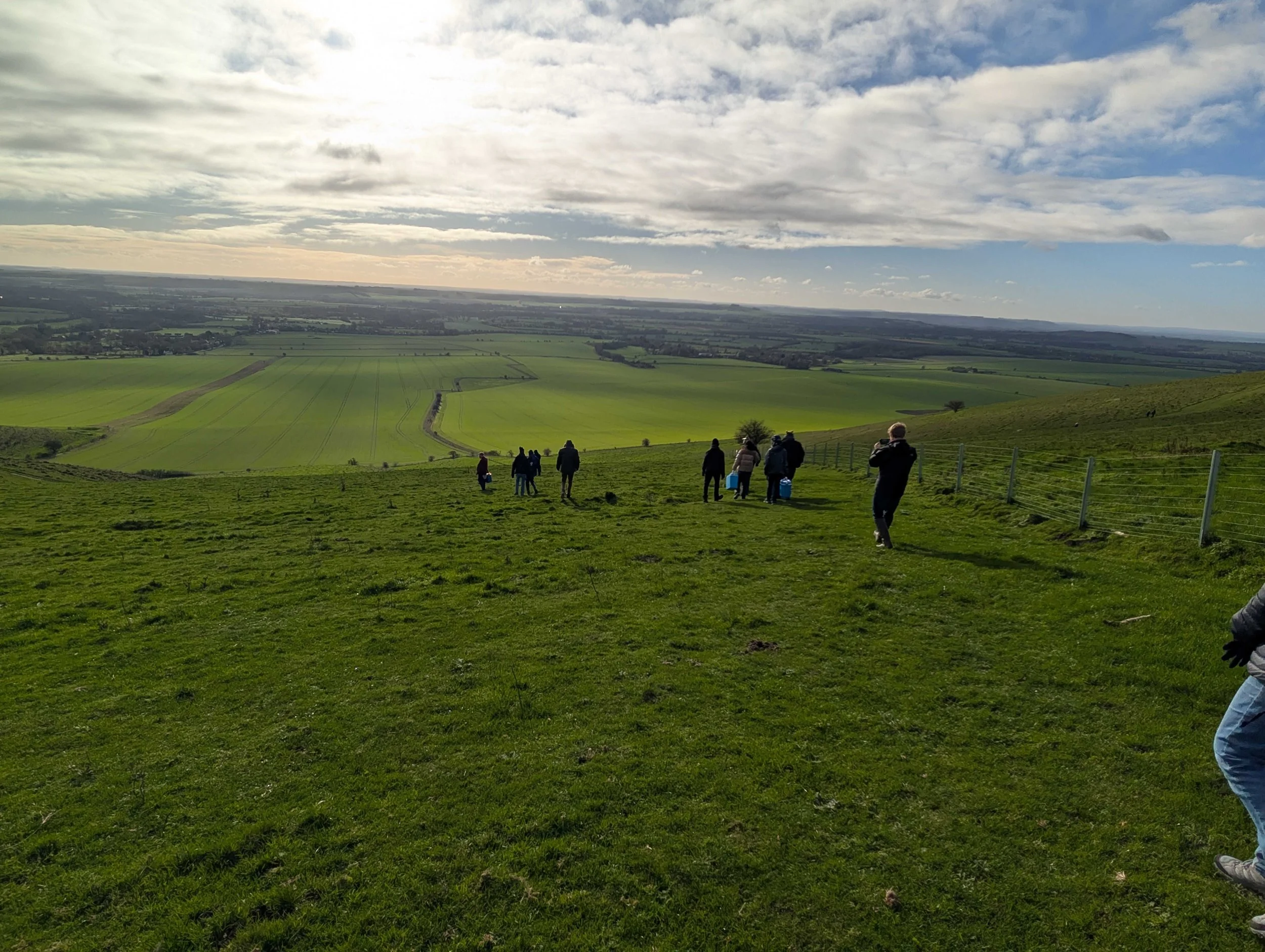 Walking High and Low for Children in Need