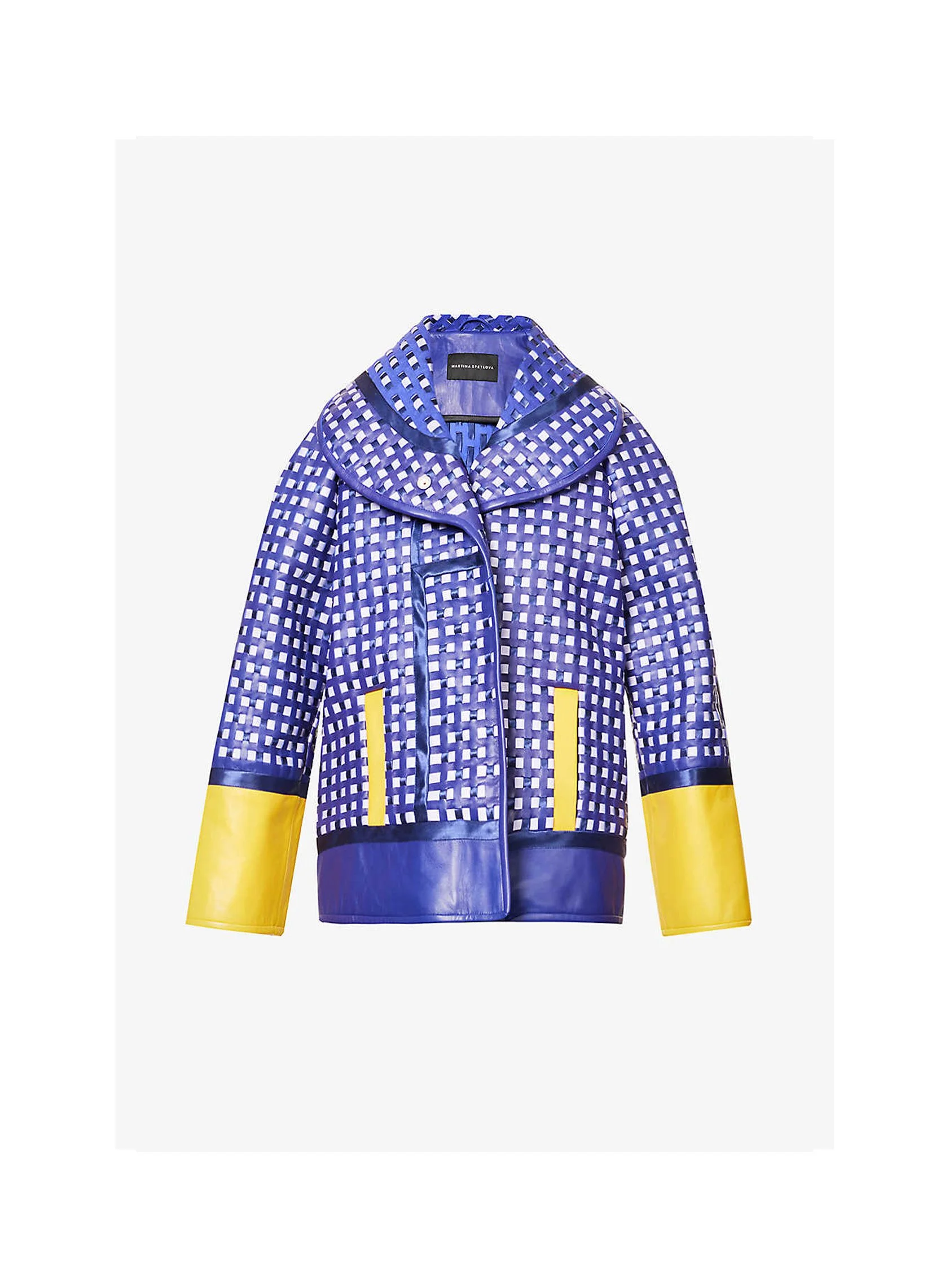 MartinaSpetlova-Handwoven-Leather-Jacket-Geometric-Patterned-Bold-Colour-Sustainable-Blue1.jpg