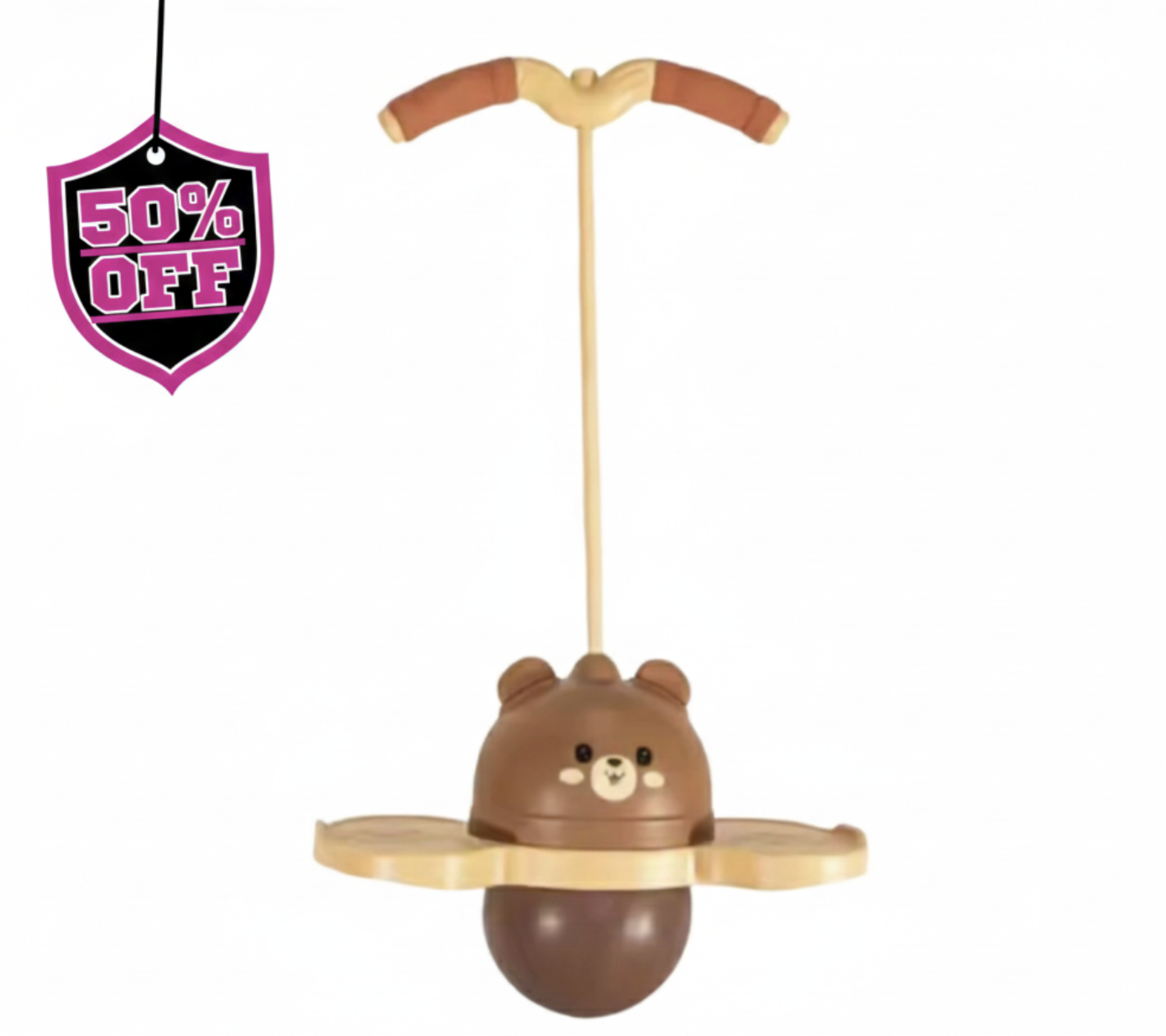TEDDY BEAR DESIGN - ANIMAL POGO HOPPER