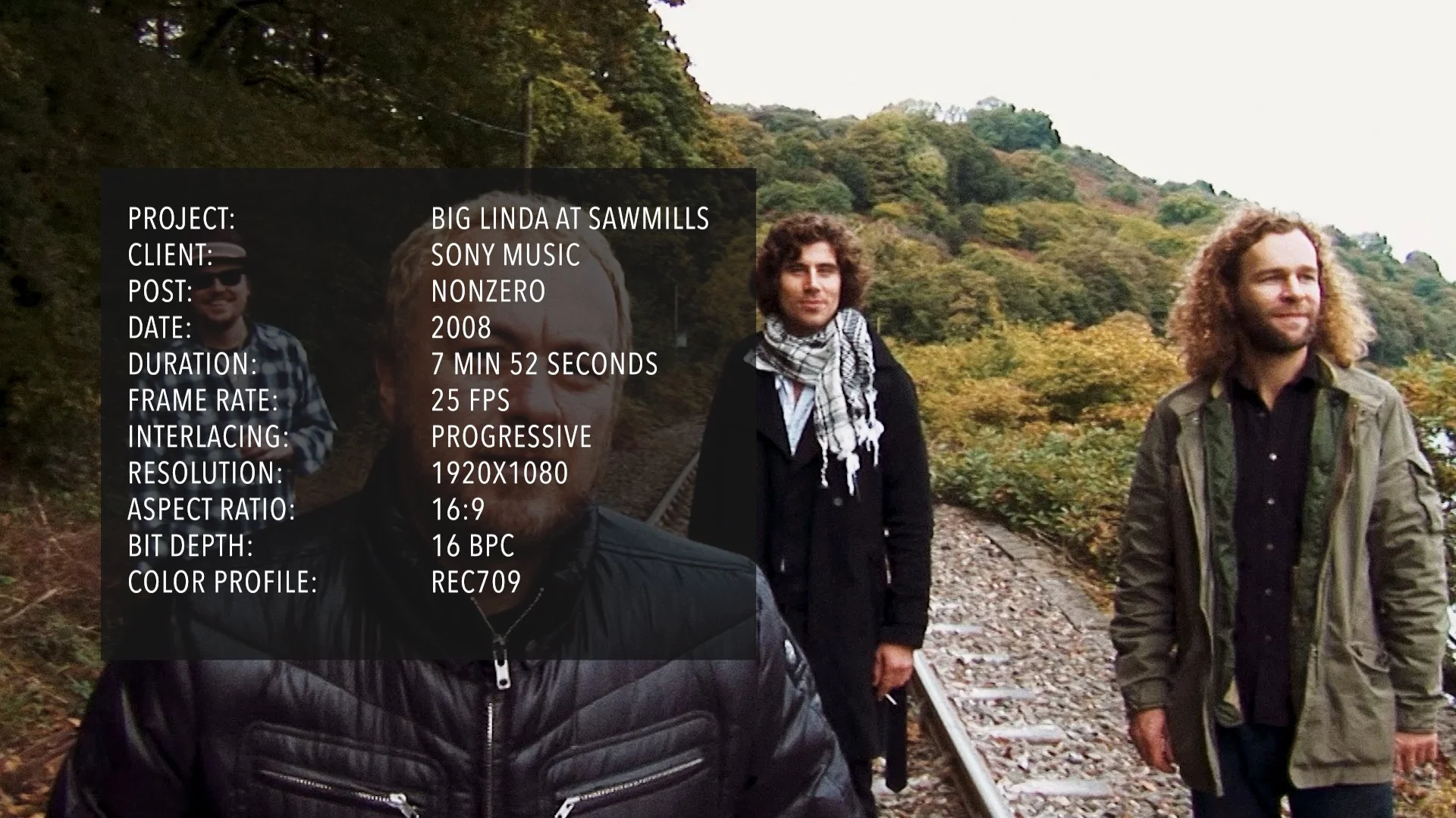 Big Linda Band filmed at Sawmills studios in 2009, this is the making of the second album that never happened and the last ever video recording of the band performing together.