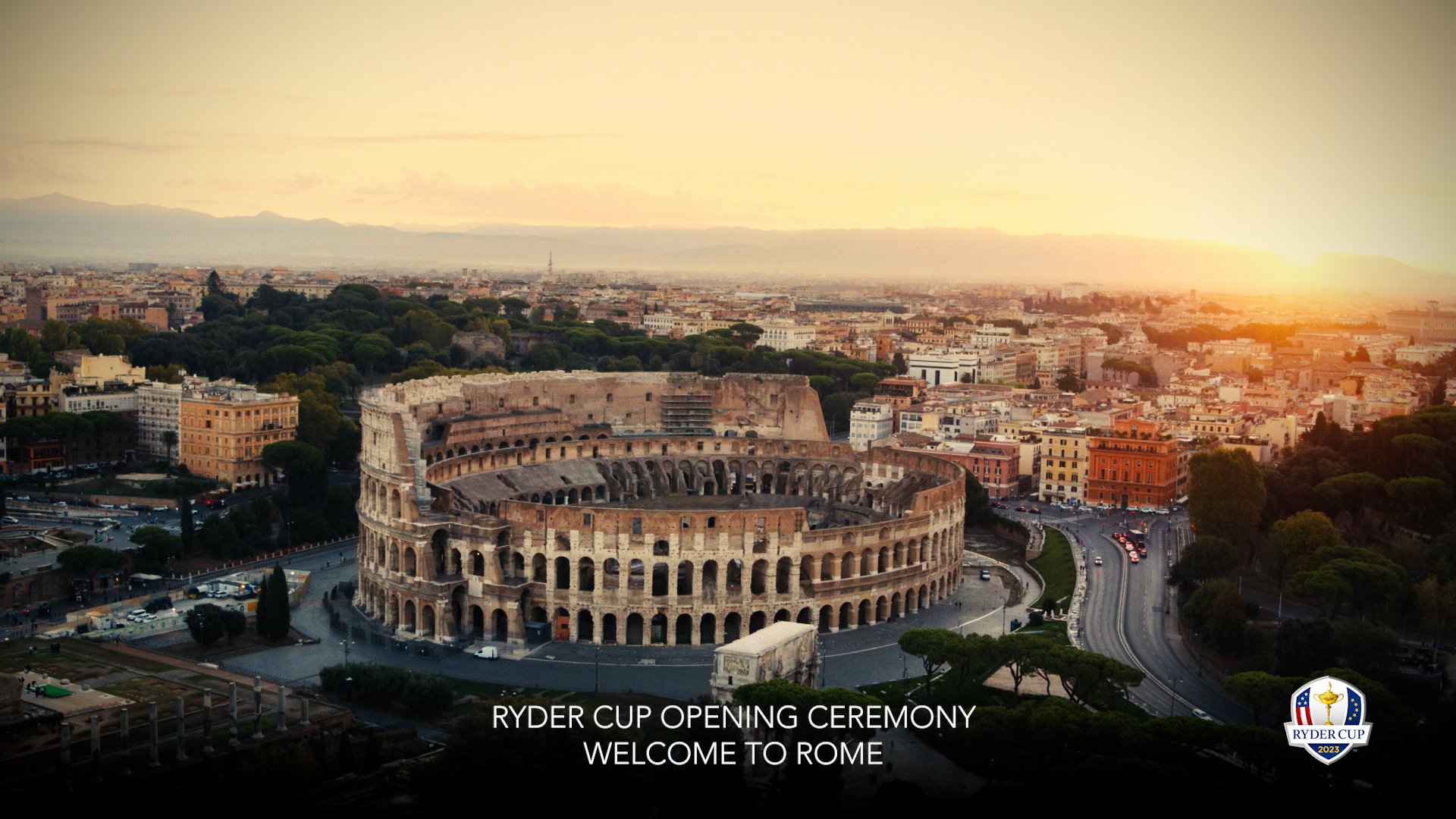 Ryder Cup Opening Ceremony - Welcome To Rome