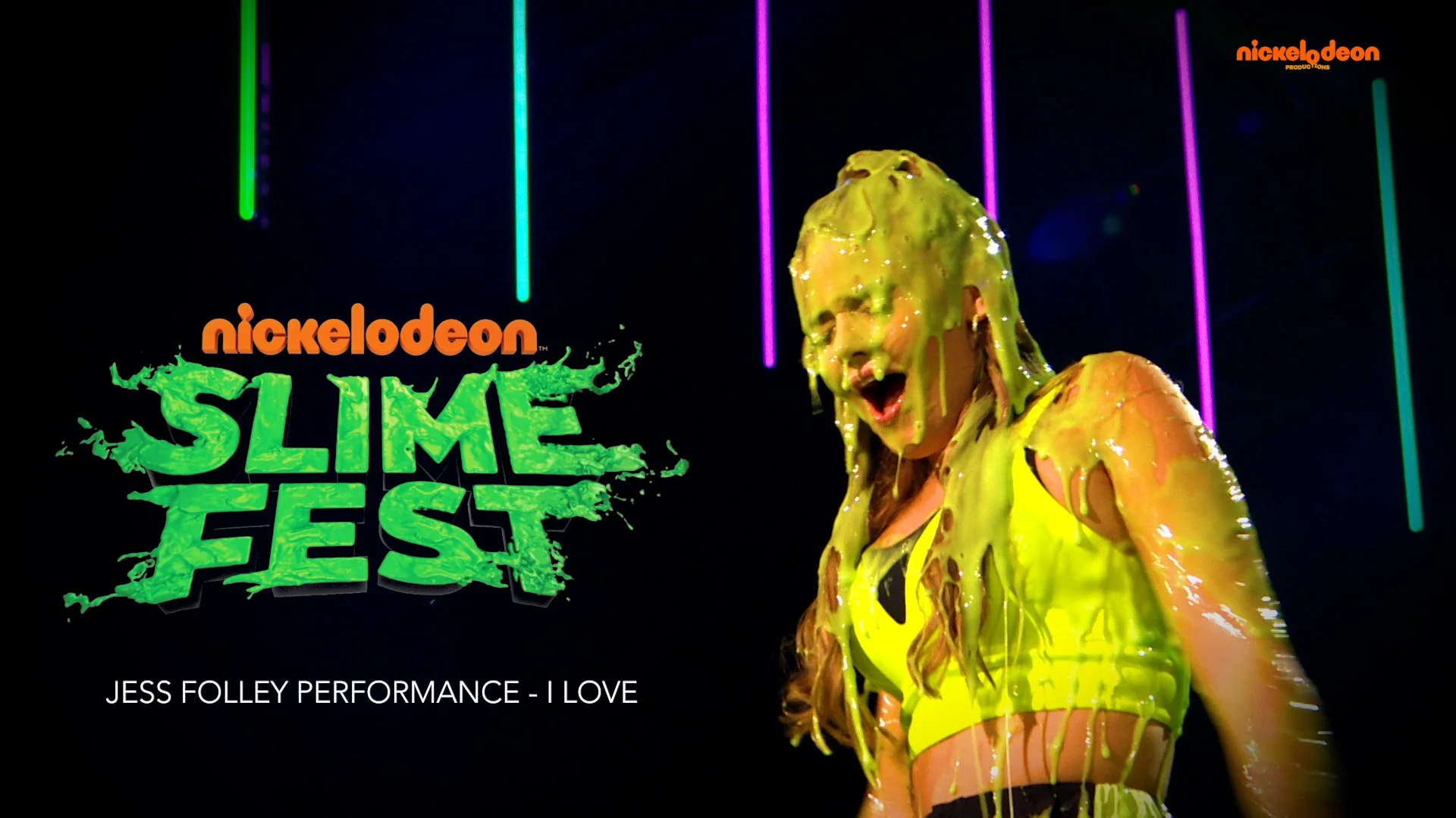 Nickelodeon - Jess Folly Performance - I Love You