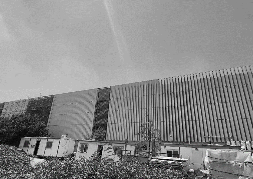 Alex Apparels Exterior Facade, Area = 8,036 M² - Free zone, Alexandria, Egypt