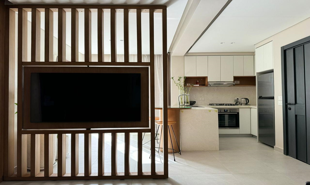 Kitchenette & Bar - Compound Stone Residency, Area = 160 M² Kattamya, Cairo, Egypt
