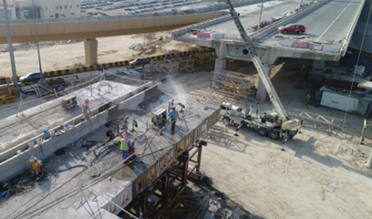 Removing Ghazali Bridge Ramp A, Arab Contractors - Value 75,000 KWD