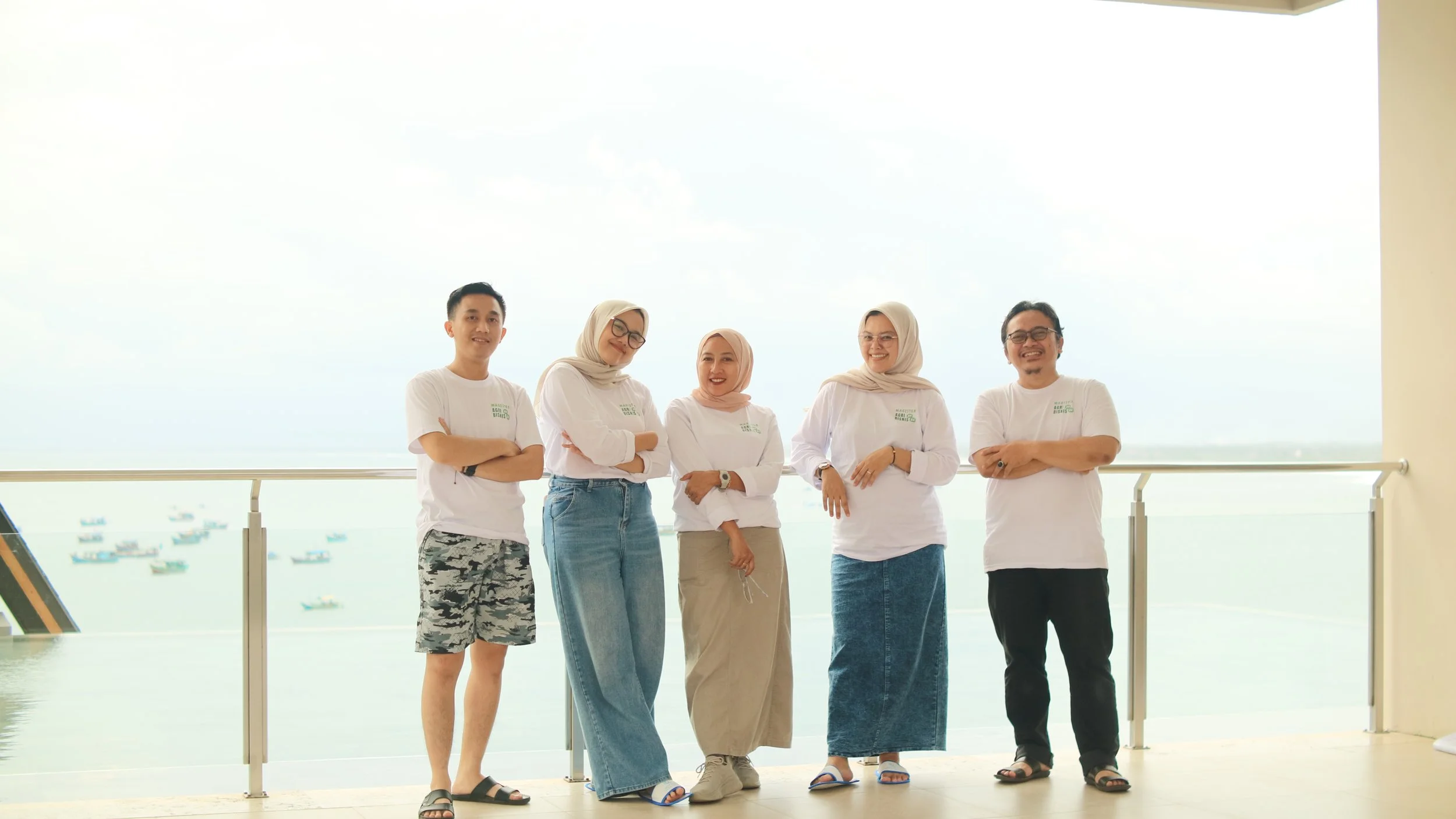 Foto berama dengan teman kuliah