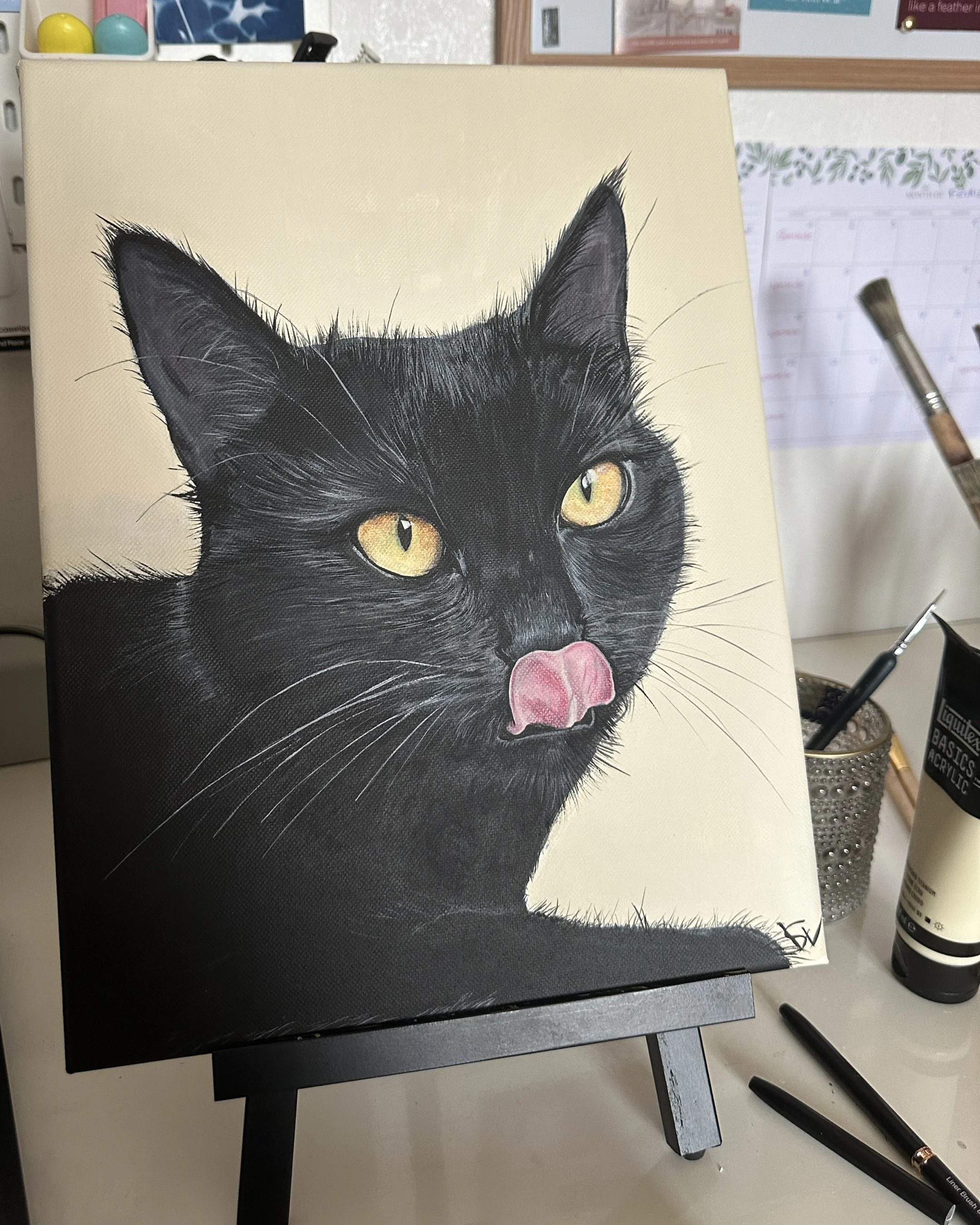 Peinture acrylique - Youpie