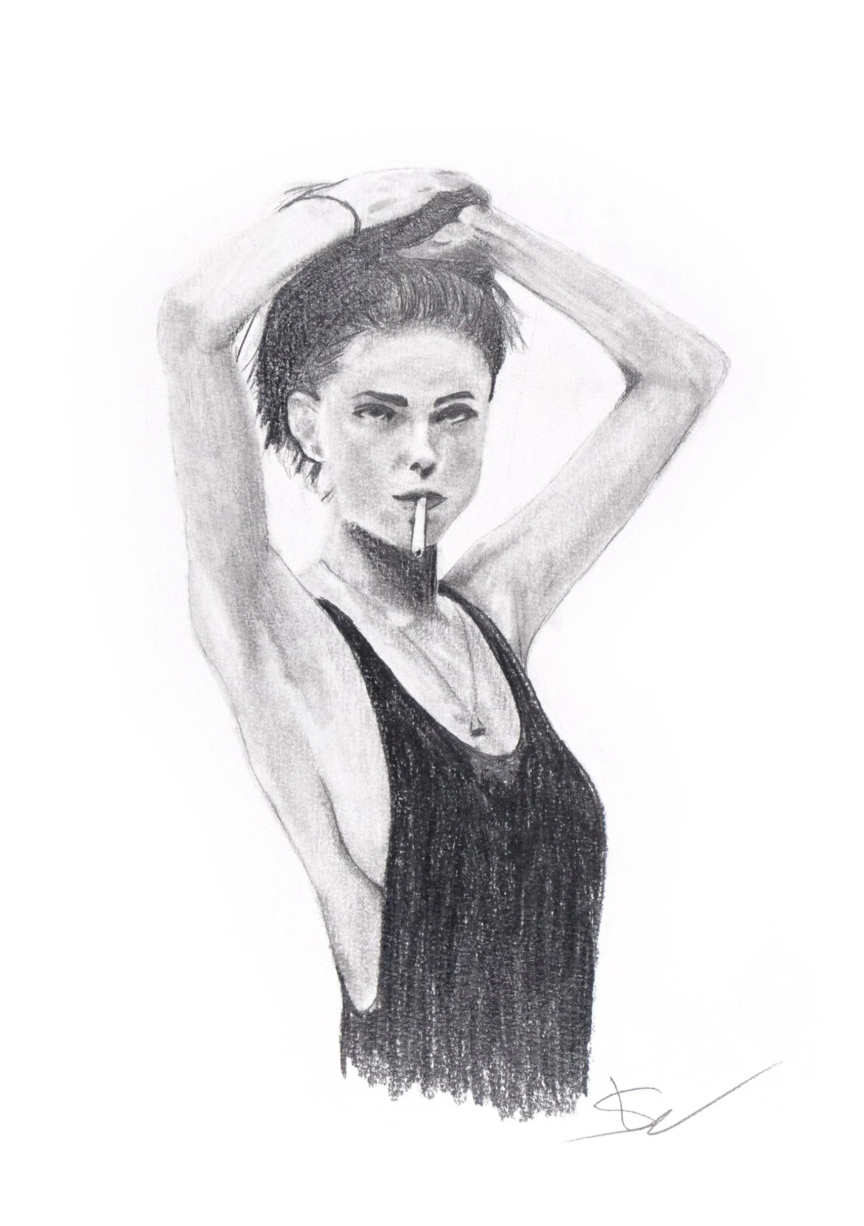 dessin "la cigarette"