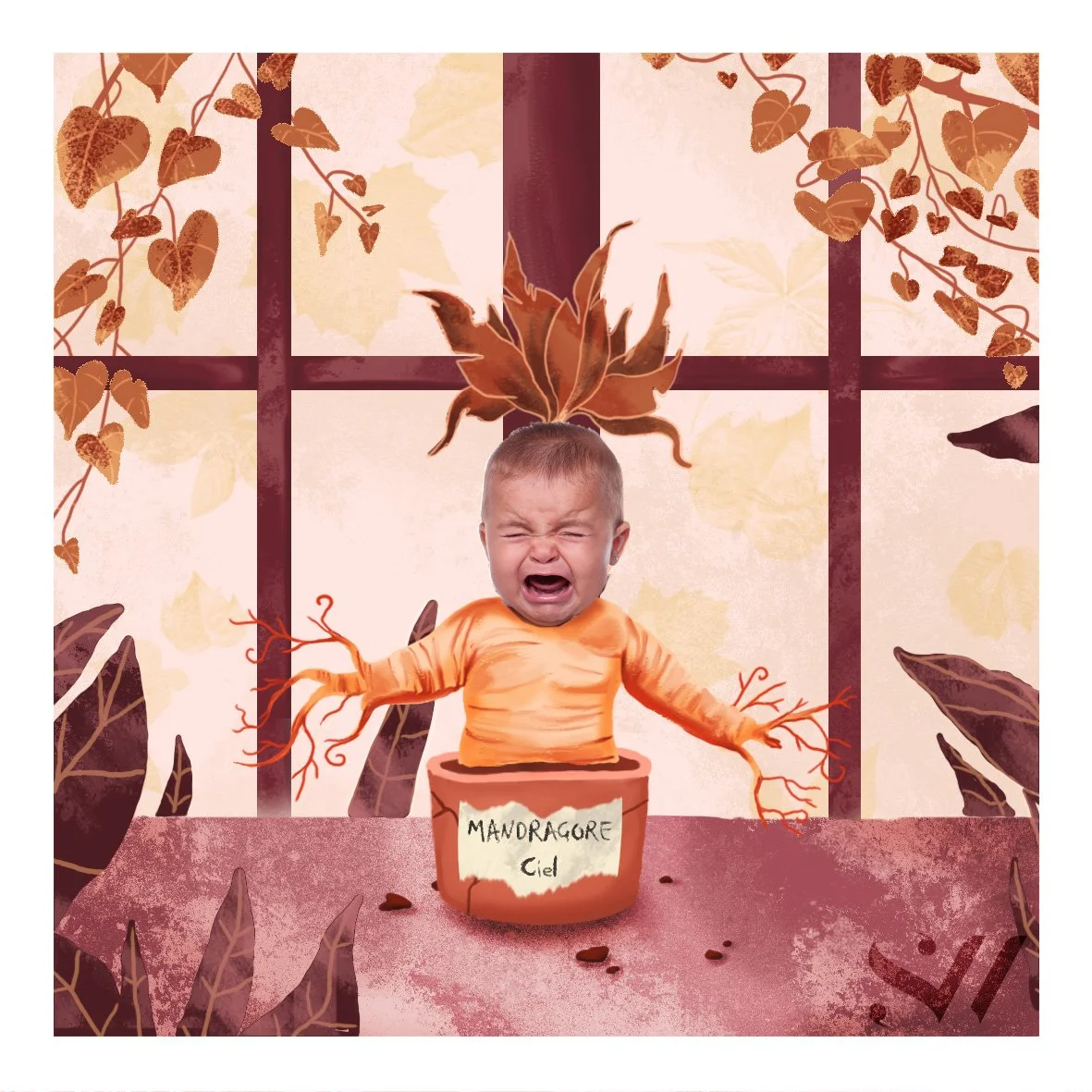 Commande personnalisée (visage du bébé remplacée par une image libre de droit)