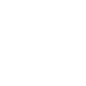 A white check mark on a black background