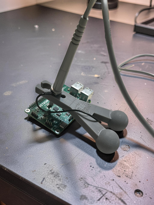 Oscilloscope Probe Holder thumbnail front view