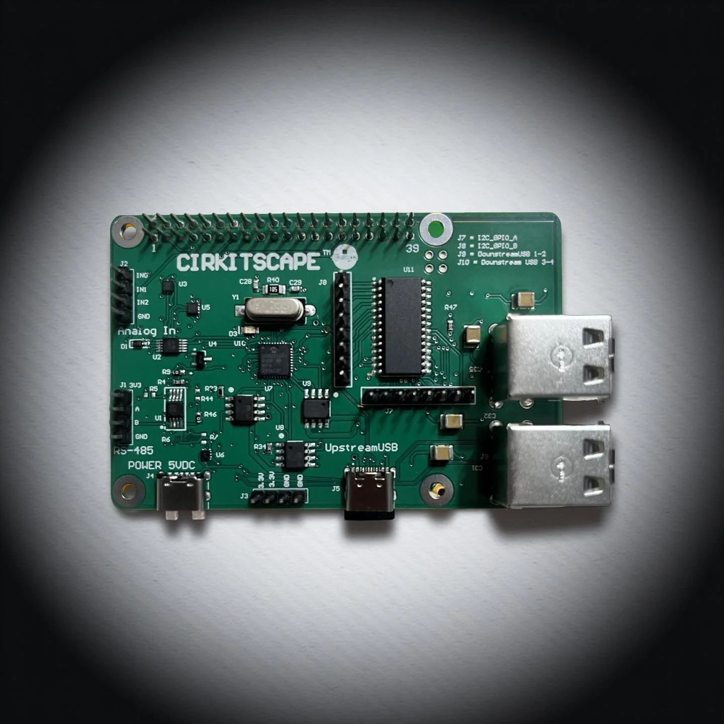 CirkitScape Top HAT Raspberry Pi expansion board