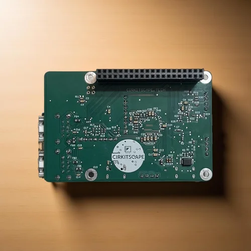 Top HAT installed on Raspberry Pi