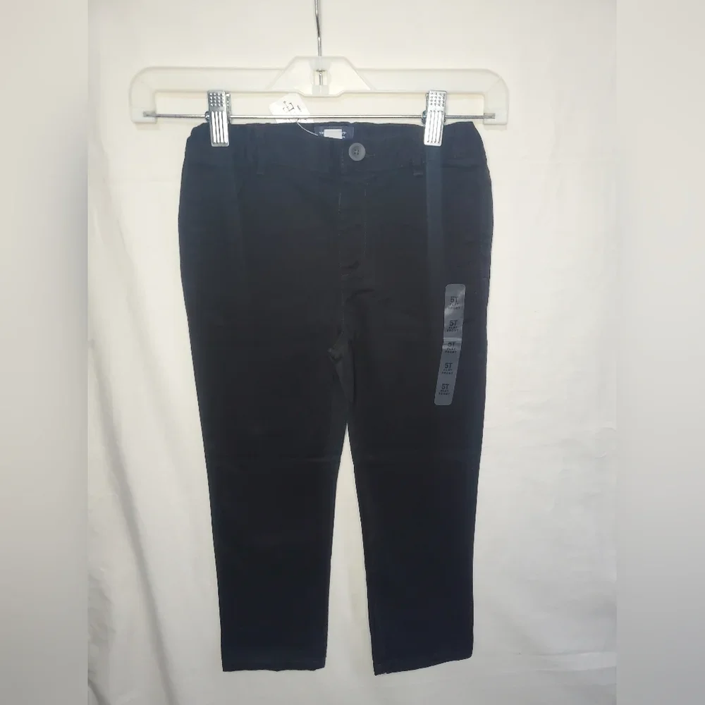 New Black Unisex Pants Size 5T