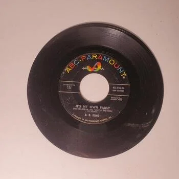 Vintage B.B. King 7" Vinyl Record Single 45 RPM ABC Paramount Untested
