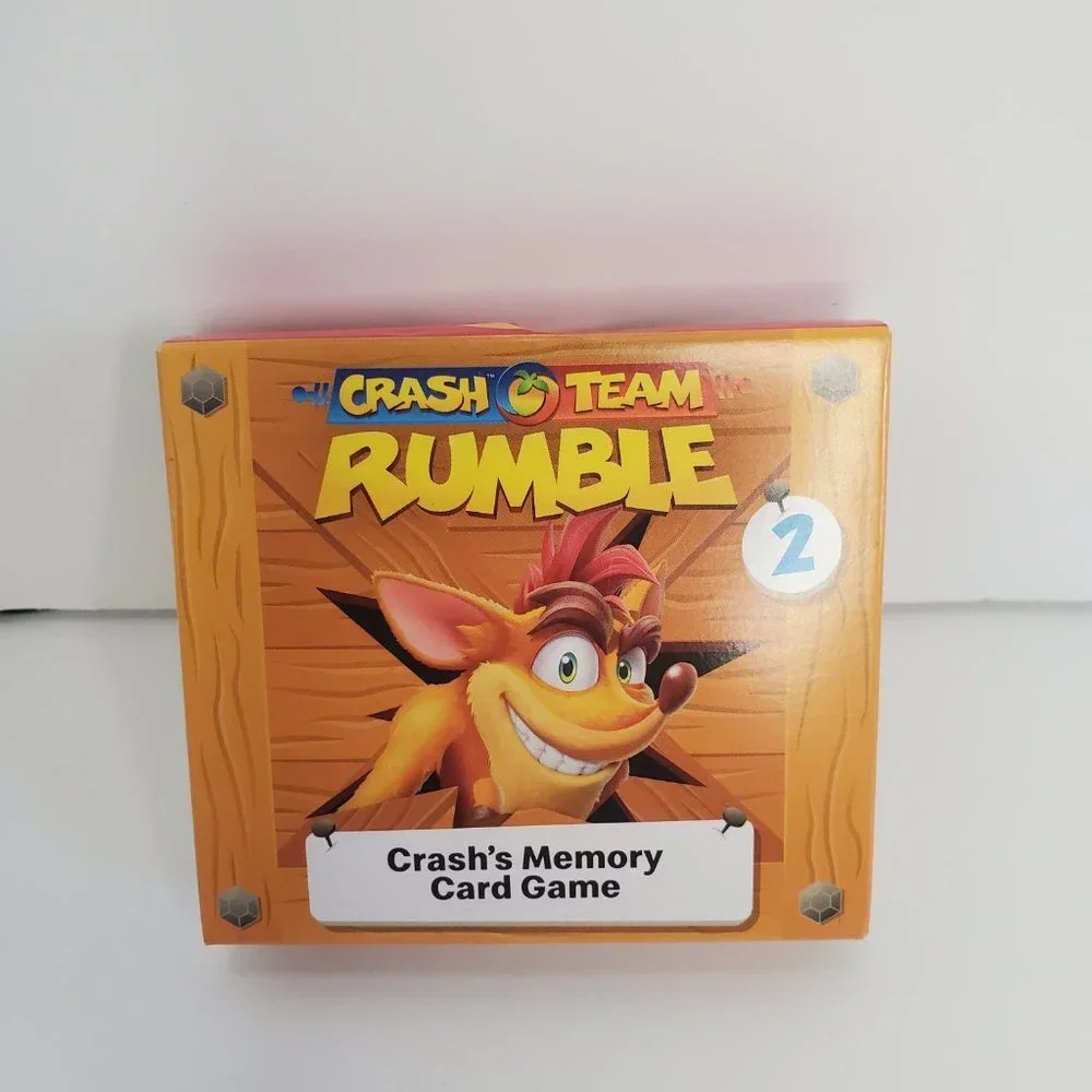 New Crash Team Rubble Collectible Crash’s Memory Card Game