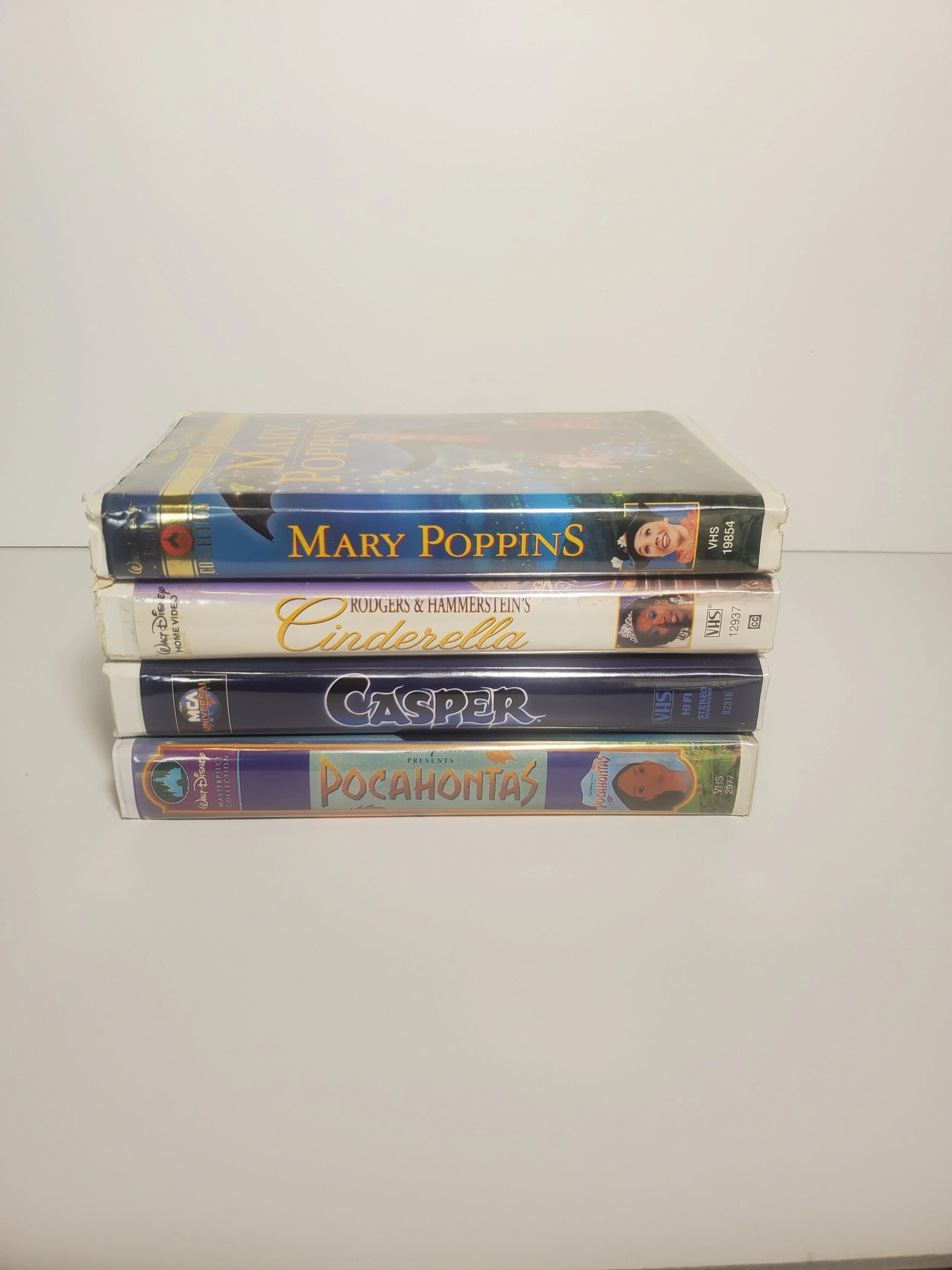 Pre-Owned Lot Of 4 Vintage Late 90's Early 2000's VHS's All Tested