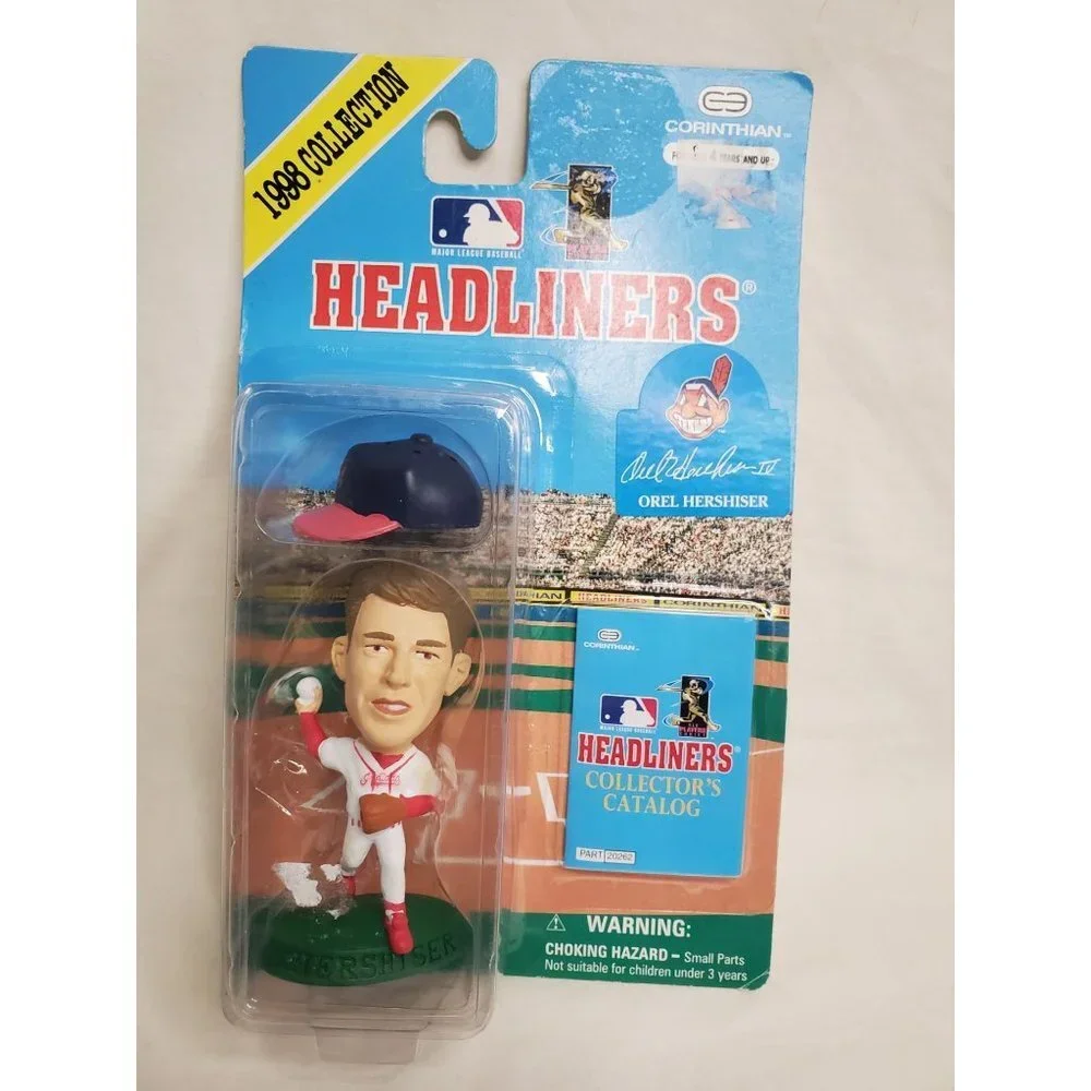 New Orel Hershiser 1998 Headliners Cleveland Indians Baseball