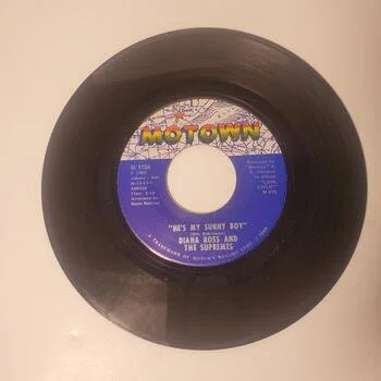 Vintage Diana Ross And The Supremes 7" Vinyl Record Single 45 RPM Untested