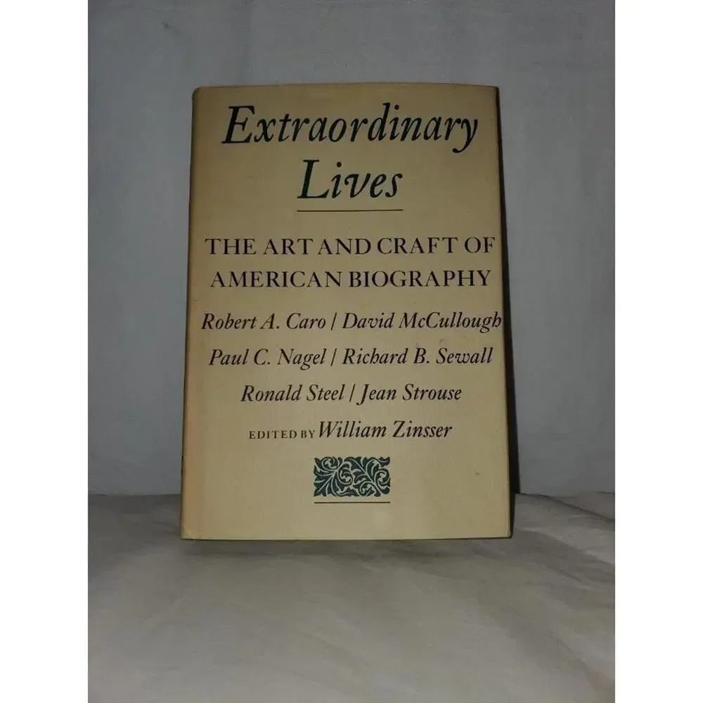 Pre-Owned 1986 Vintage Extraordinary Lives The Art and Craft of American Biography