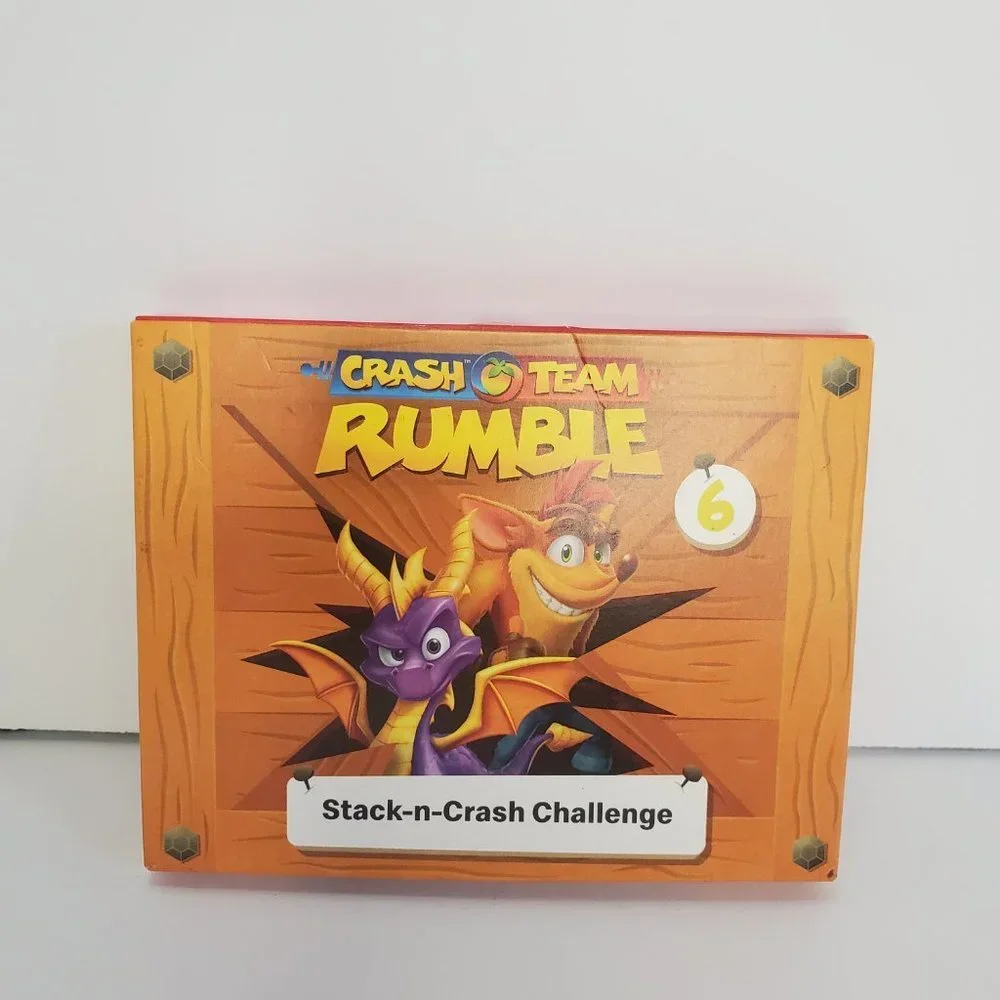 New Crash Team Rubble Collectible Stack-n-Crash Challenge