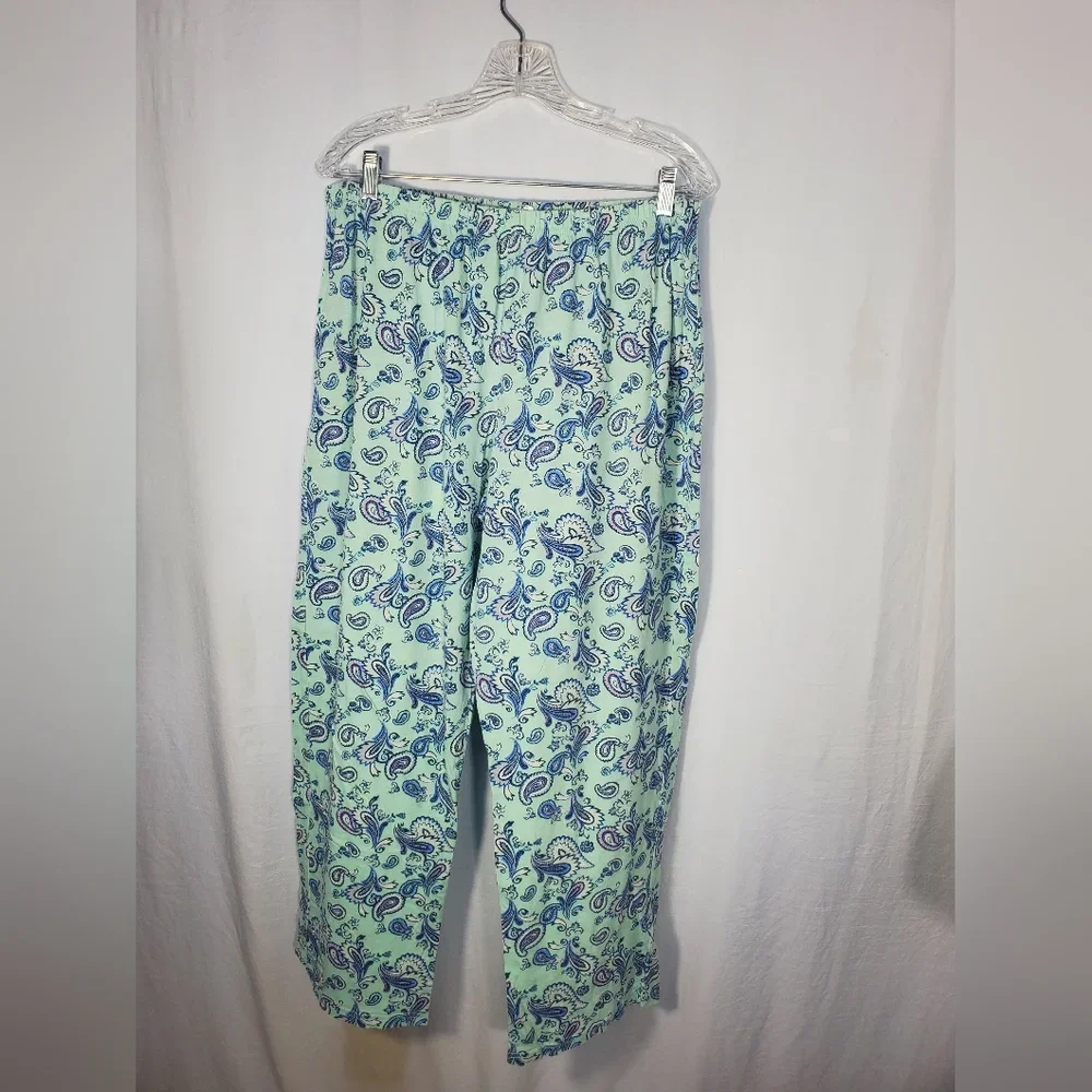 Pre-Owned Women’s Basic Blue Pajama Pants Size XL