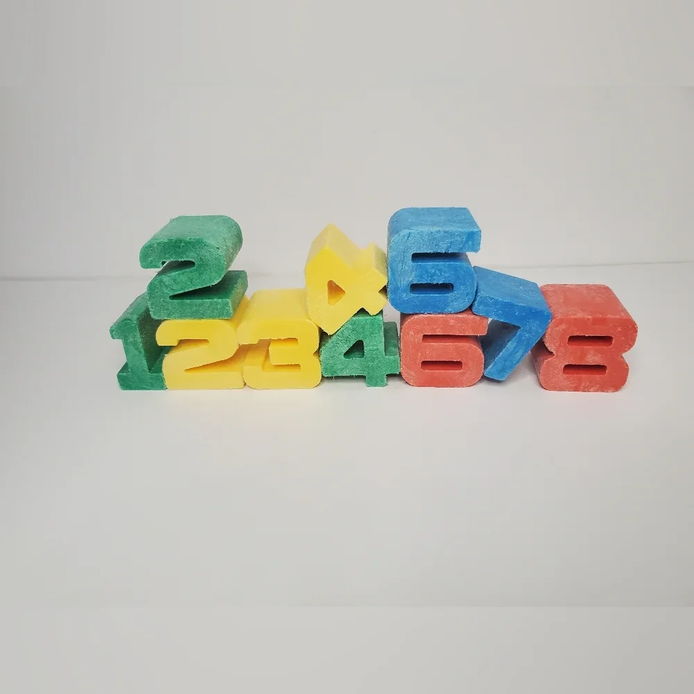 Pre-Owned Vintage 1970’s Tuff Stuff ABCs and Numbers Blocks