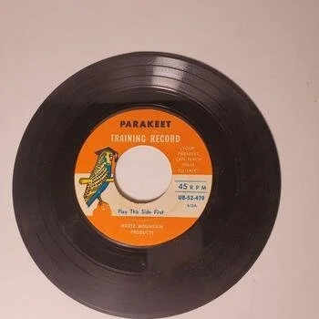 Vintage Hartz Mountain Products 7" Vinyl Record Single 45 RPM Untested