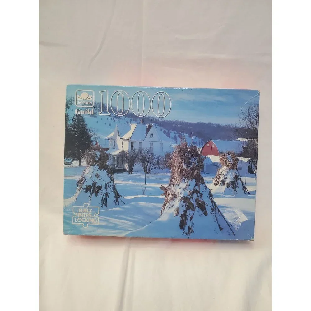 Pre-Owned 1000 Piece Puzzle Golden Guild