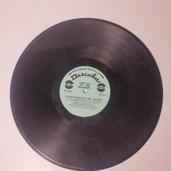 Vintage Aragon 12" Vinyl Record Single 33 1/3 RPM Discuba Untested