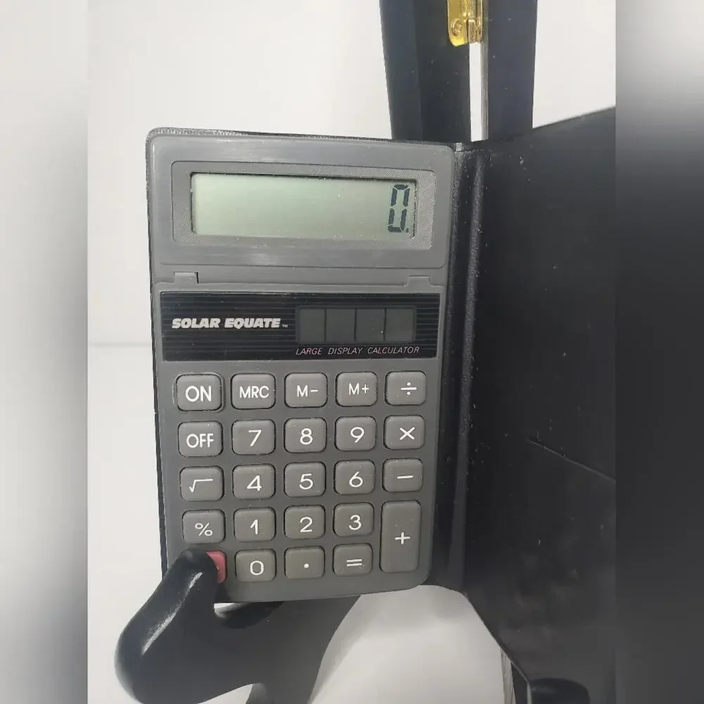 Pre-Owned Electronic Calculator With Case Tested