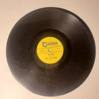 Vintage Trio Los Condes 10" Vinyl Record Single 78 RPM Gema Untested