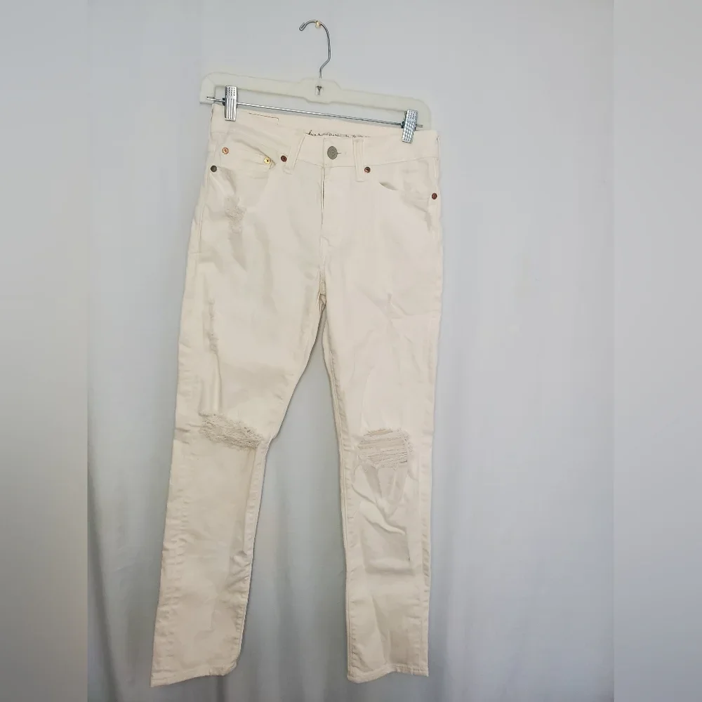 Pre-Owned Women’s Off White Flex Ripped Jeans Size 26X30