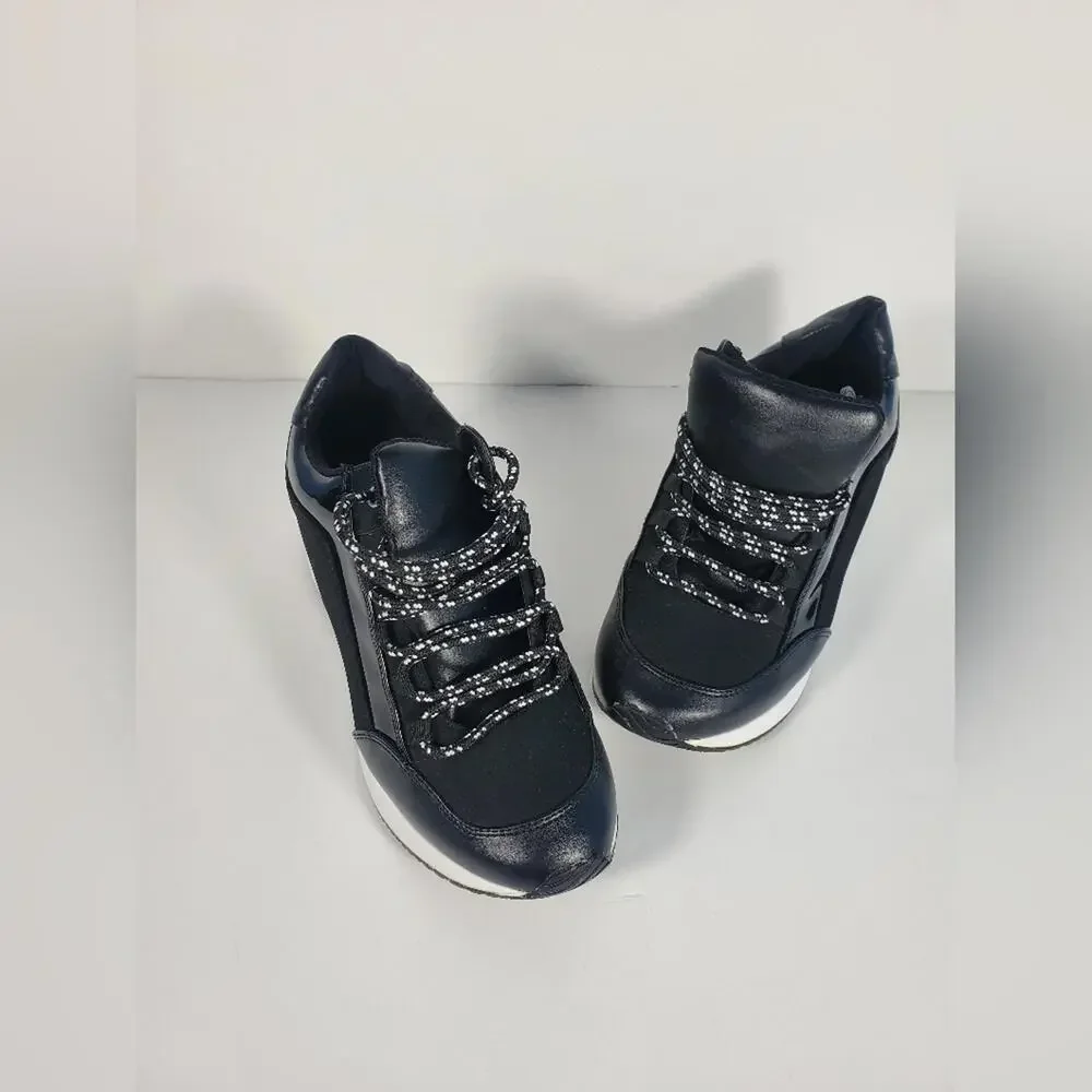 Pre-Owned Black Step N Flex Alfani Women’s Waldenn Fashion Casual and Fashion Sneakers Size 6M