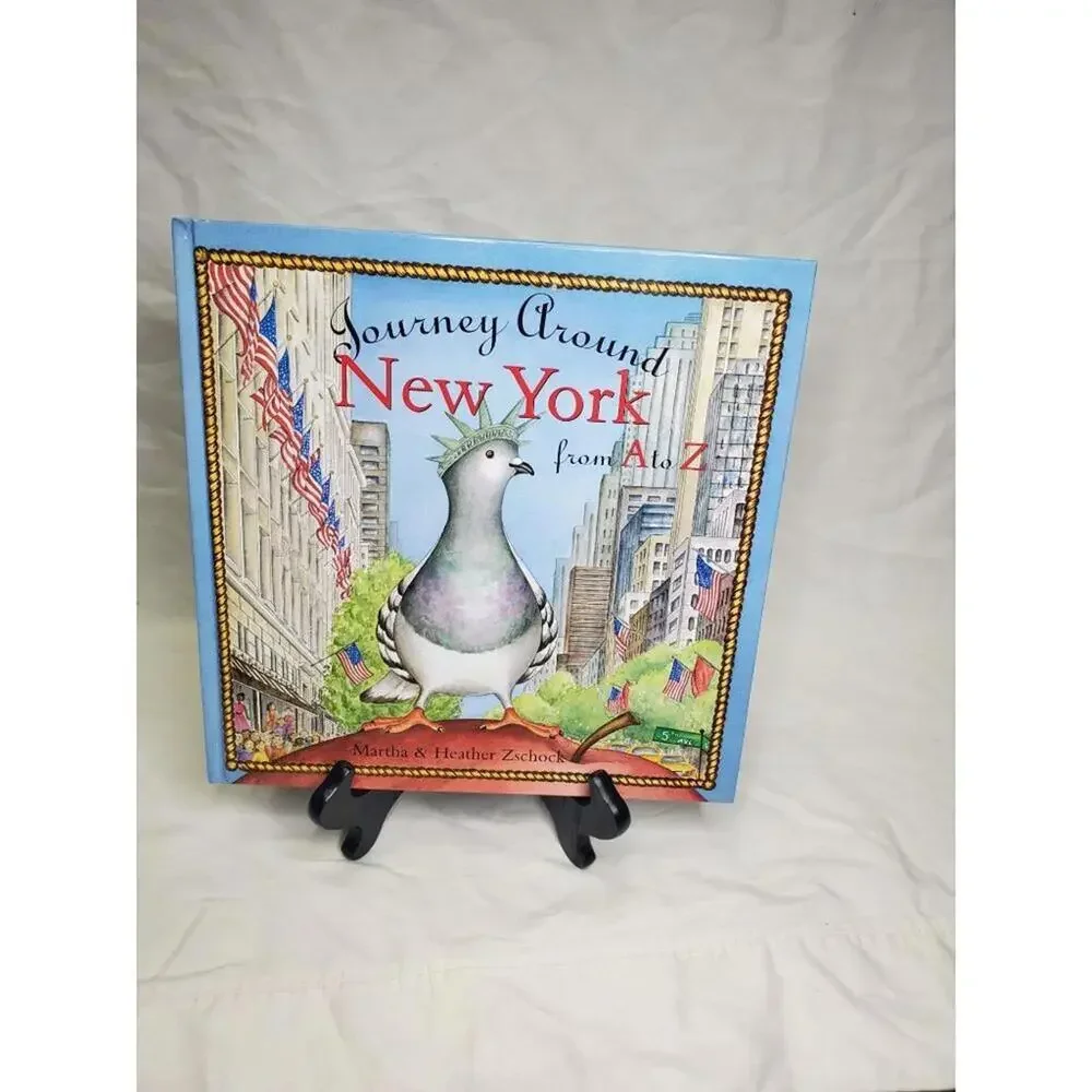 New Journey Around New York from A to Z Hardcover Book