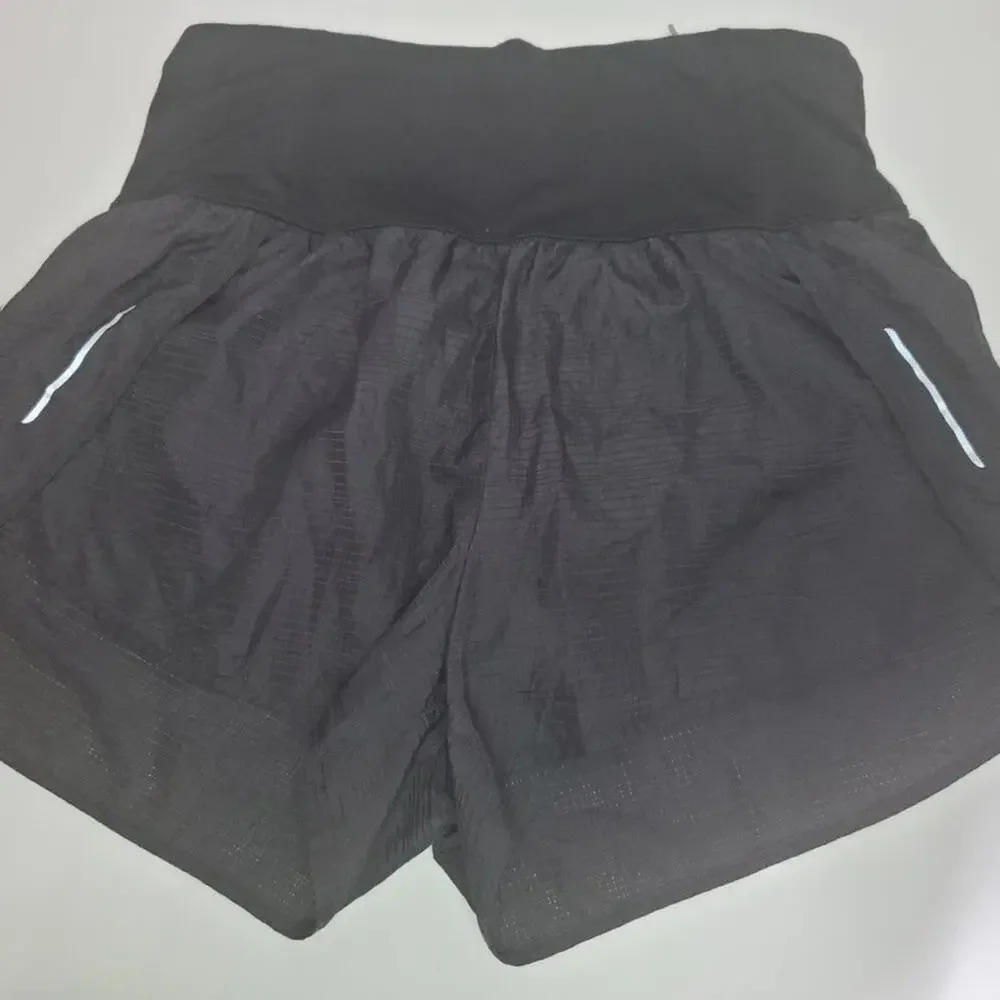 Pre-Owned Juniors Black All In Motion Athletic Shorts Size Small