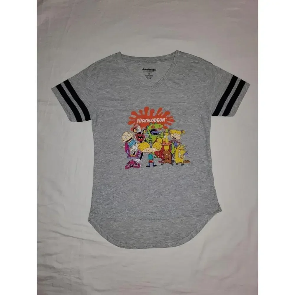 Pre-Owned Junior's Short Sleeve Graphic Tee Shirt Size Medium