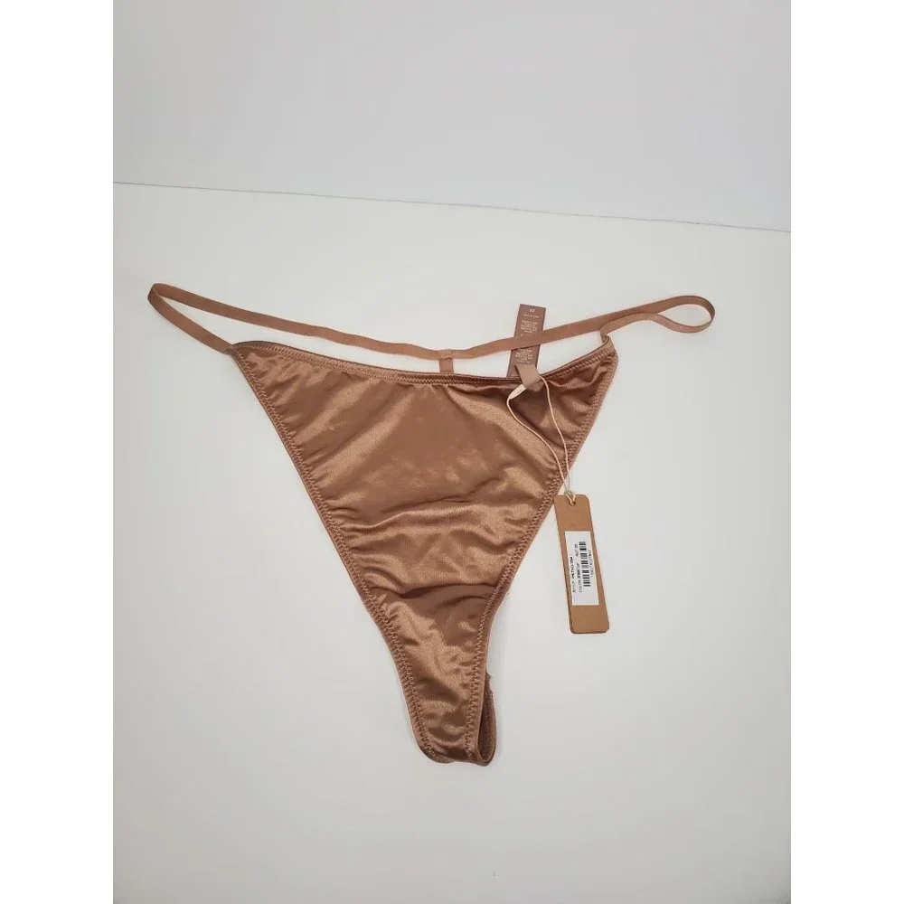 New 2X Desert Clay T-String Thong Tan/Cream Size 2X