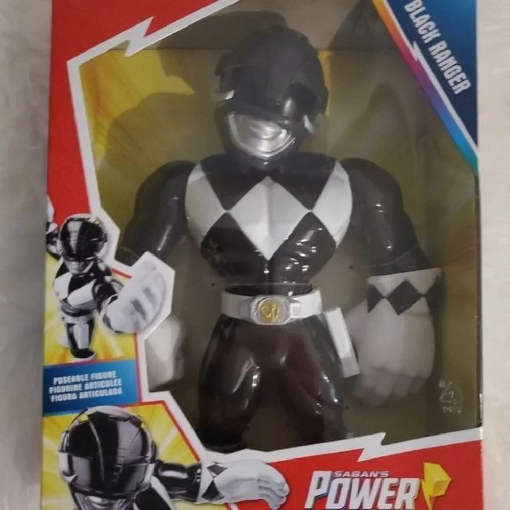 New Heroes Mega Mighties Black Ranger 10” Figure