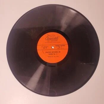Vintage Stenoscript ABC 12" Vinyl Record Single 33 1/3 RPM Untested