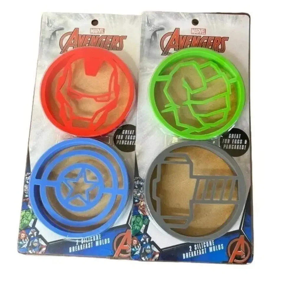 New Set Of 2 Silicone Breakfast Molds