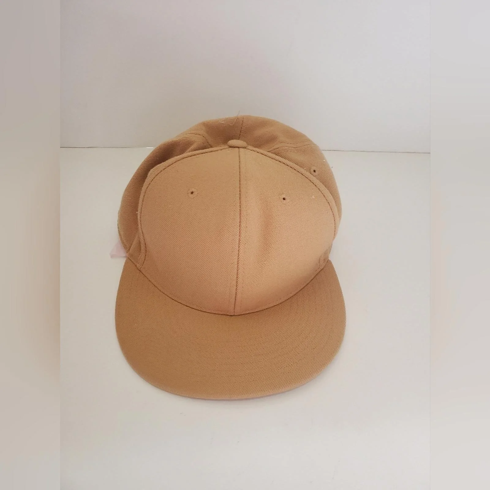 Pre-Owned Men's aBi Brown Fitted Plain Hat 7 3/8