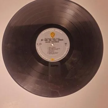Vintage Allan Sherman 12" Vinyl Record Single 33 1/3 RPM Warner Untested