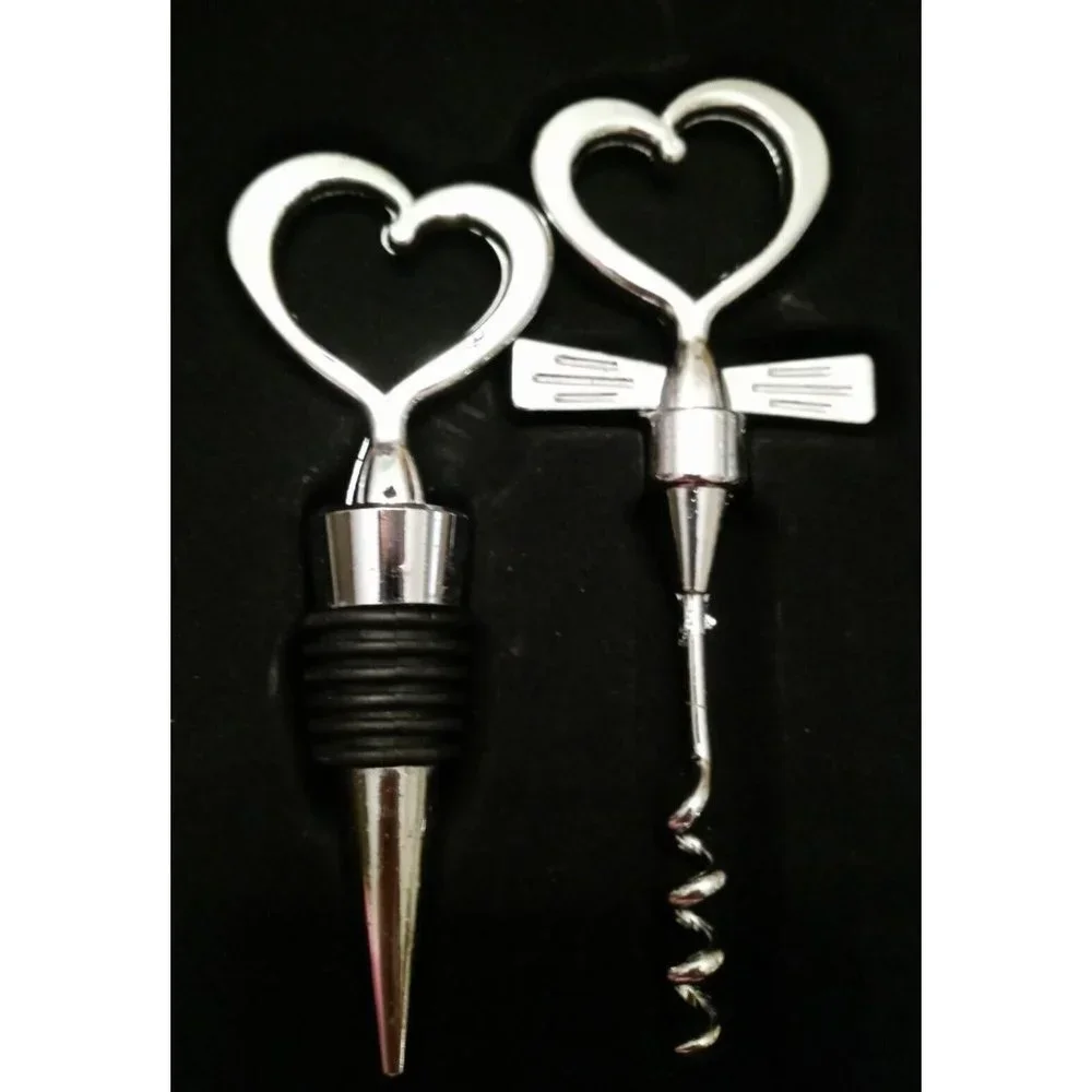 New Cheers to A Great Combination Corkscrew & Wine Stopper Gift Set