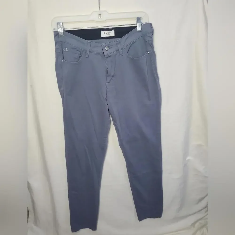 Pre-Owned Girls Grey Relaxed Kids Pants Size 6