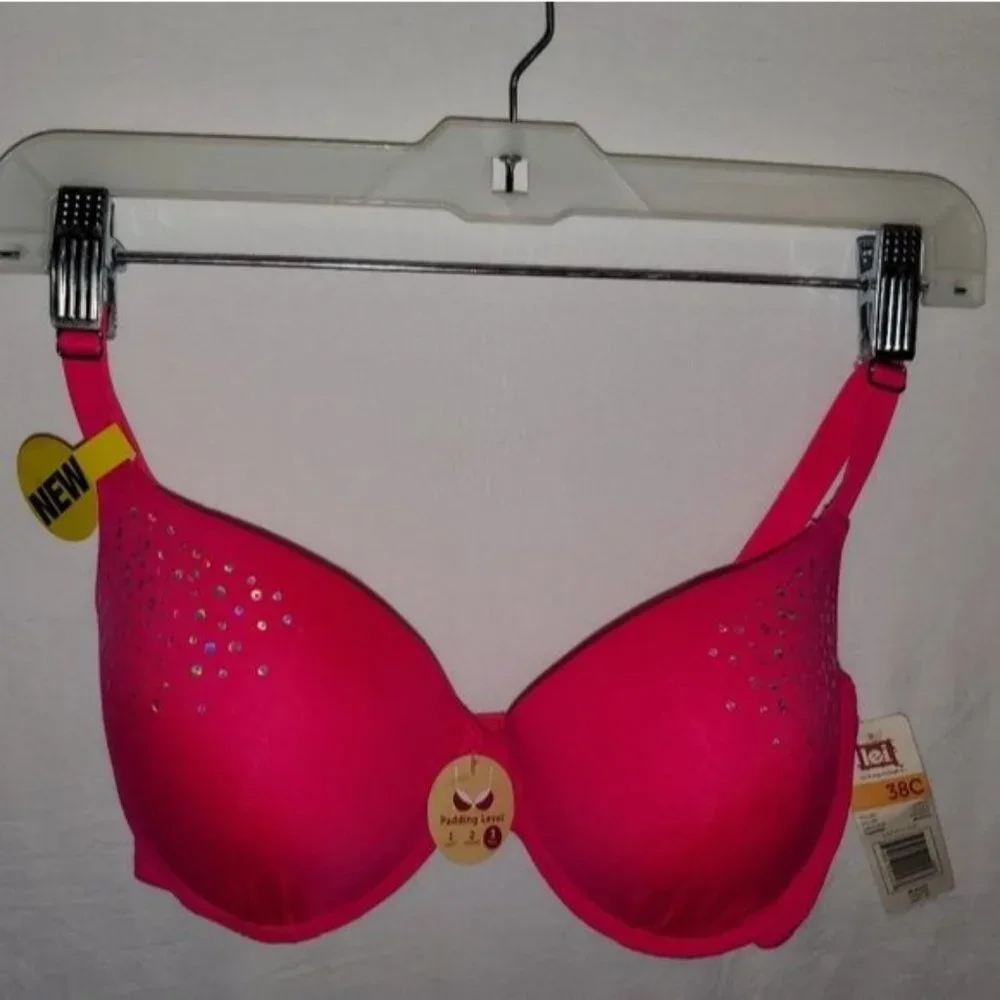 New Bright Pink And Fam Pink Lifts For Added Cup Size Bra Size 38C