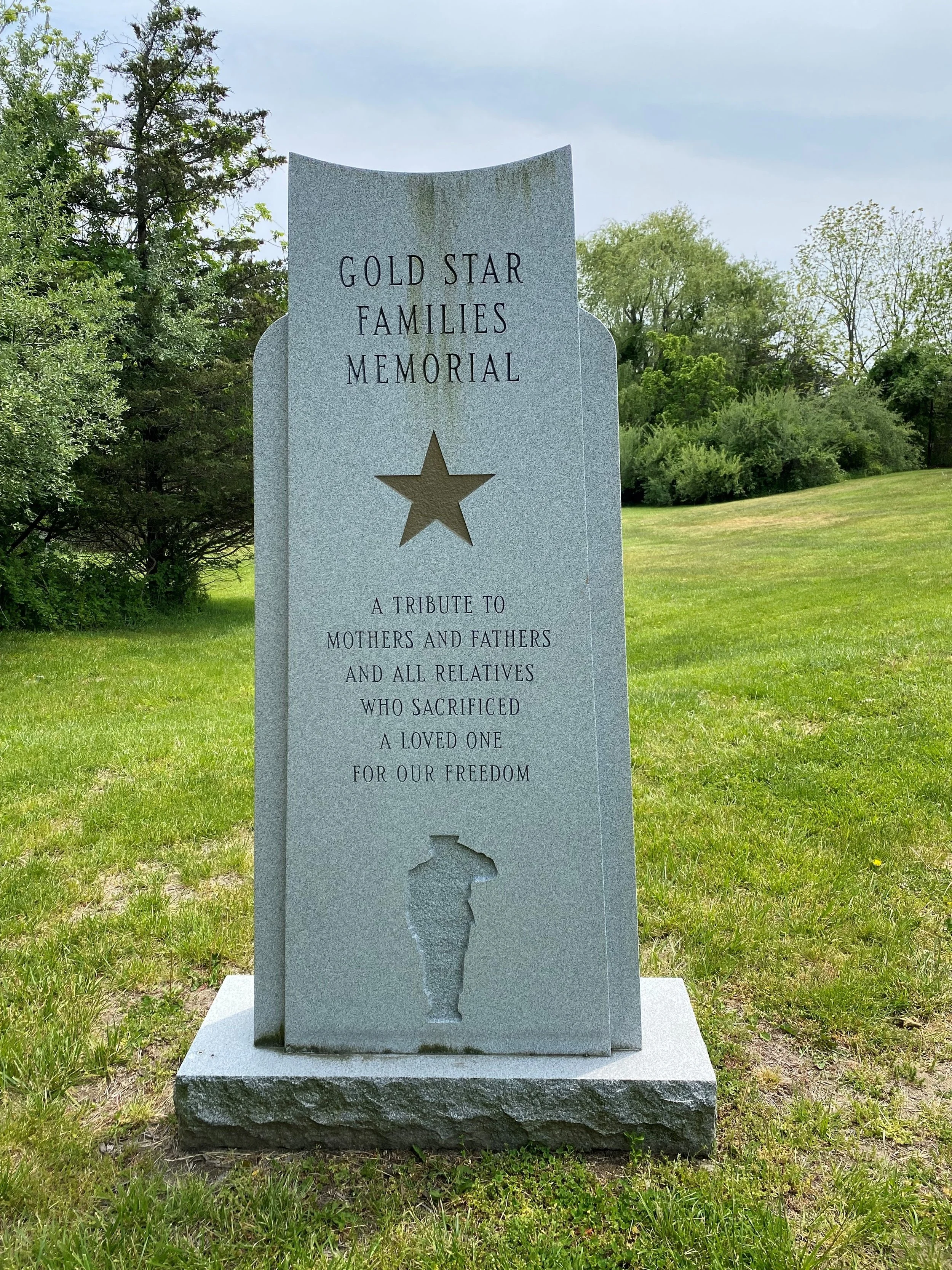 grey granite memorial 