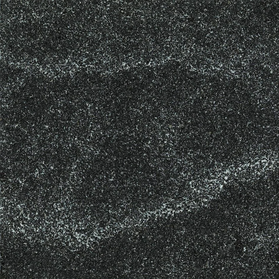 Close-up of a black speckled granite or asphalt surface.