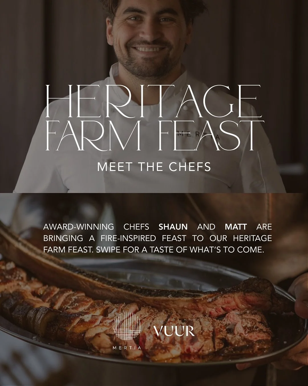 When celebrated chefs unite to honour South African flavours with fire, the result is nothing short of magnificent. Add the signature sounds of @raaf_musiek, and you have a Heritage Day to remember.

Spots are limited, buy your ticket today!

@vuurre