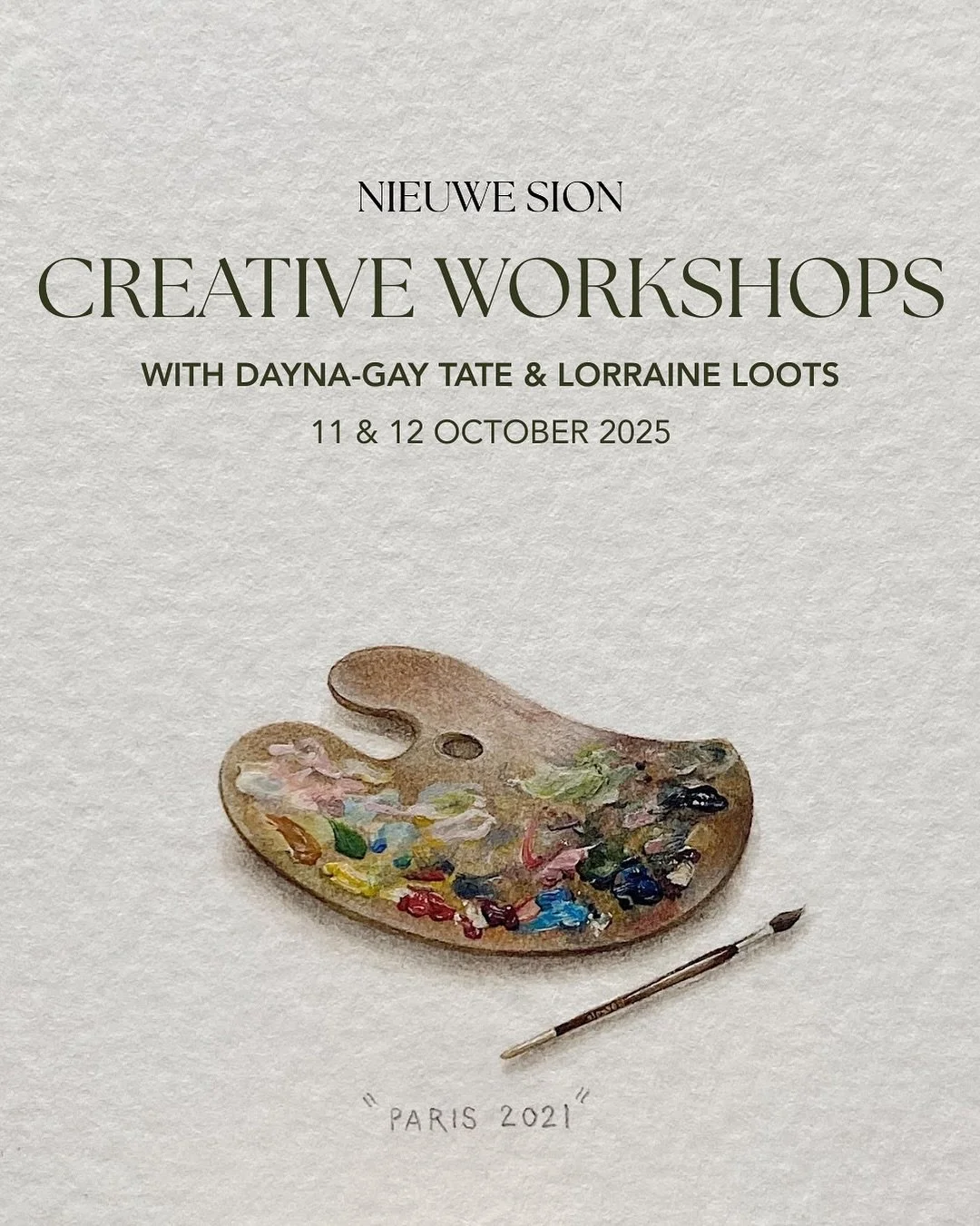 ✨ A rare chance to create with Dayna-Gay Tate &amp; Lorraine Loots. ✨

Our Creative Retreat is now open to day visitors! 
Join us for garden-inspired, one-day workshops presented in collaboration with @gardendaysa and @springfieldestate 

Immerse you